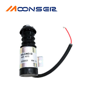 Vanne solénoïde 0423 4373 12VDC pour arrêt moteur d'excavatrice Deutz 35DZS1E2, vanne de stationnement - Product Image 2