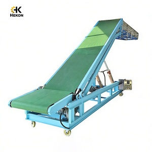 HEKON Ayarlanabilir Depo Hidrolik Tırmanma Konveyörü Kamyon Konteyner Yükleme Makinesi Boşaltma Mobil Bantlı Konveyör - Product Image 2