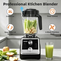 1600W Multifunctionele Blender Binatone Fresh Juicer Voedselblender Liquidificador 220V AC Motor Blender 3L