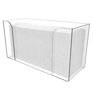 Caja dispensadora de toallas de papel para mostrador, soporte para servilletas de invitados de acrílico transparente montado en la pared