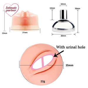 Dispositif de chasteté pour homme avec vagin simulé de haute qualité, avec plateau urinaire, ceinture de chasteté en acier inoxydable, cage à pénis pour rejet de l'érection masculine - Product Image 5