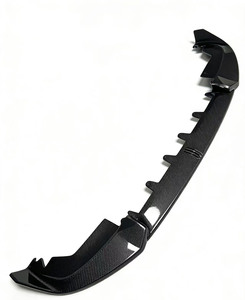 Per Serie 3 G20 330i M340i Separatori Paraurti Anteriore in Fibra di Carbonio con Fori di Scarico Installazione Universale Kit Carrozzeria - Product Image 2