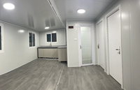 Maison conteneur extensible de haute qualité, maison modulaire préfabriquée avec salle de bain et cuisine, maison conteneur personnalisée haut de gamme