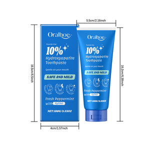 Nueva Crema Corporal Popular con 10% de Hidroxiapatita, Nutritiva, Limpia Eficazmente la Superficie de la Piel, Aroma Refrescante y Agradable a Menta - Product Image 1