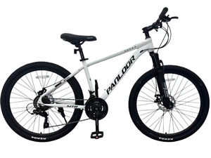 Vélo de montagne pour adultes, hommes et femmes, à vitesse variable, suspension avant, freins à double disque, <span class=keywords><strong>cadre</strong></span> en <span class=keywords><strong>acier</strong></span> au carbone, roues de <span class=keywords><strong>26</strong></span> <span class=keywords><strong>pouces</strong></span>, pour adolescents - Product Image 6