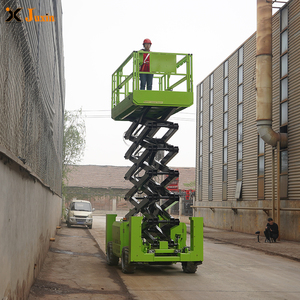 Gunting penggerak sendiri Off road 12m 14m 16m, <span class=keywords><strong>platform</strong></span> pengangkat gunting luar ruangan untuk digunakan pada tanah bergelombang - Product Image 2