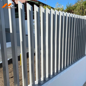 Architectural Vertical Blade <b>Fence</b> System Aluminum Exterior Screening <b>for</b> Luxury Developments and Commercial Properties - Product Image 1