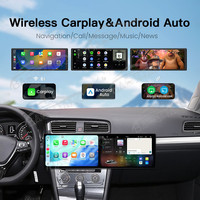Radio Multimedia para Auto Baoshang con Pantalla Táctil Dual de 10.1'' y Android 15 para Volkswagen Golf 2013-2020, con DVD, GPS, Navegación y Carplay