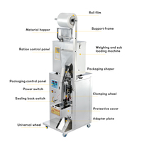 Usine Directe Automatique de Pesage Machine De Remplissage D'emballage Noix Chocolat Épices Emballage Machine Pour Vente