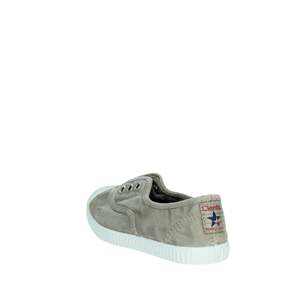 Zapatos de Lona Sin Cordones para Niños Cienta Gris 70777 Estilo Plano Moderno - Product Image 2