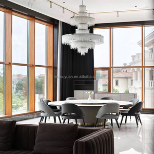 2025 hiện đại Hướng vào trong mở cửa bằng nhôm mạ Polymer cố định từ năng lượng cách âm Sao đủ điều kiện khách sạn nằm ngang - Product Image 6