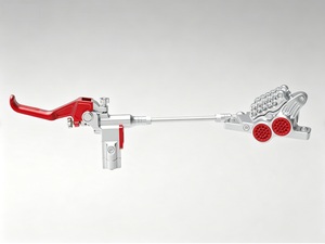 Ensemble <span class=keywords><strong>de</strong></span> freins à disque hydrauliques Ferei haute performance usinés CNC, étrier en aluminium forgé à 2 doigts, 180-220 mm, pour vélo Enduro - Product Image 2