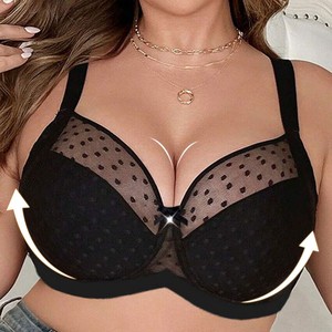 Phổ Biến Mới 3/4 Cup Push-Up Underwire Áo Ngực Với Strappy Trở Lại Ren Cắt Diềm Sexy Mỏng Thoải Mái Kích Thước Lớn <span class=keywords><strong>24</strong></span> Phụ Nữ Của Hàng Ngày Áo Ngực - Product Image 1