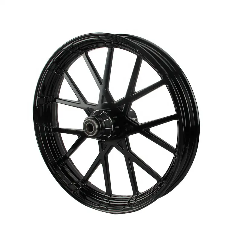 O retrofit de 21*3.5 polegadas forjou jantes de alumínio para caber na luz dupla glide soft tail street fighter