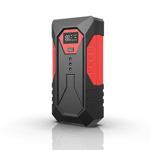 Портативное пусковое устройство 12В для автомобиля с цифровым дисплеем, двумя <span class=keywords><strong>USB</strong></span>-портами и функцией аварийного запуска при разряженном аккумуляторе - Product Image 1