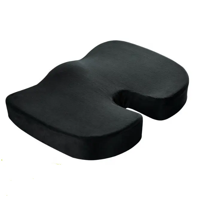 Comfort Office Chair and Wheelchair Seat Cushion Pillow Memory foam Cushion for Back, Coccyx, & Tailbone Pain Support Pad