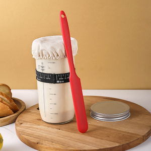 Rộng miệng sourdough Starter Jar Kit sourdough Starter Jar với ngày đánh dấu ăn ban nhạc, Nhiệt kế cho bánh mì nướng - Product Image 2