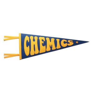 Drapeaux triangulaires portables en feutre polyester sur mesure, pas chers, découpés et imprimés numériquement pour fêtes, écoles et maisons - Product Image 2