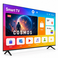 Téléviseur intelligent QLED 4K UHD sans cadre de 85 pouces, Android TV HDR10 Miracast, télévision LED pour le divertissement à domicile et l'utilisation commerciale en hôtel
