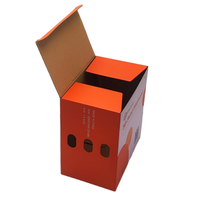 Kotak Karton Bergelombang Custom Print Double Tuck End untuk Gulungan Filamen Printer 3D