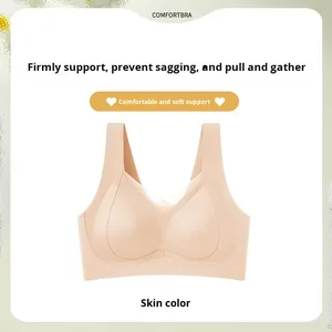 <span class=keywords><strong>Reggiseno</strong></span> con <span class=keywords><strong>Apertura</strong></span> <span class=keywords><strong>Frontale</strong></span>, Coppa 3/4, Taglie Forti, Sottile, Senza Ferretto, per Allattamento, con Logo sulla Coppa - Product Image 6