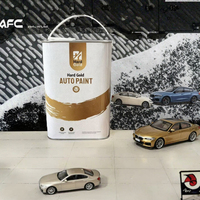 Vernis acrylique haute dureté 2K transparent anti-UV écologique à haute teneur en solides pour l'automobile et les bateaux