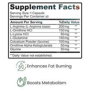 OEM/ODM Zayıflama Organik Yağ Yakıcı Kapsüller İştah Kesici Kilo Verme Kapsülleri Bitkisel Takviye Kapsülleri - Product Image 2