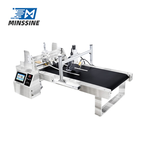 Imprimante jet d'encre automatique Minssine nouvelle génération 600 dpi XP600 avec écran tactile, <span class=keywords><strong>impression</strong></span> <span class=keywords><strong>rapide</strong></span> 30 m/min, convoyeur, étiquettes flexibles pour œufs, garantie 1 an - Product Image 4