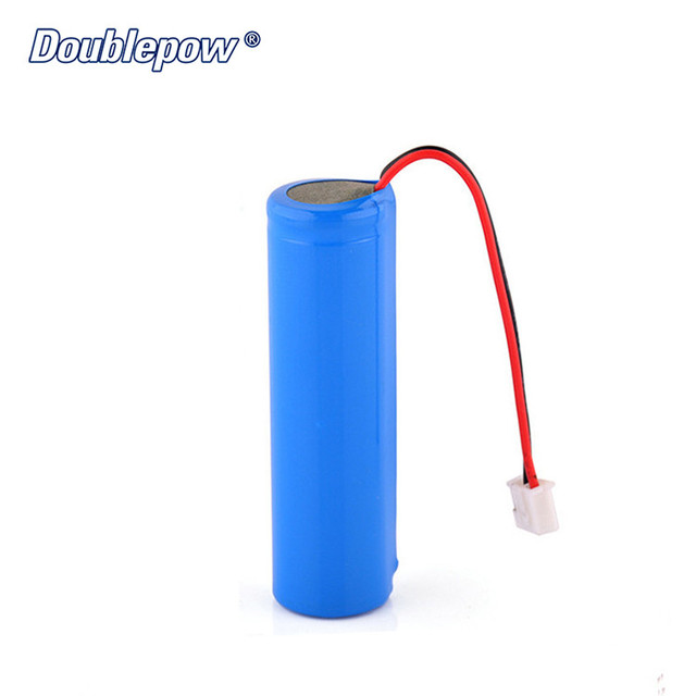 18650 Battery Pack 3.7V Lithium Ion Battery Cell With Connector Wire