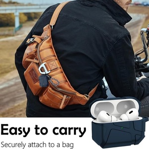 Étui pour <span class=keywords><strong>AirPods</strong></span> 1 <span class=keywords><strong>2</strong></span> 3 4 avec cordon, coque rigide robuste en TPU, double couche, protection antichoc pour Pro <span class=keywords><strong>2</strong></span> Pro3 - Product Image 4