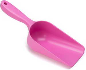 Mini pelle de jardin manuelle en plastique rose et verte, outil manuel de qualité industrielle, pour le compostage du sol, la plantation, le rempotage, écologique - Product Image 3