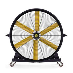 Ventilador Industrial Portátil de Pedestal de 1.5m/5 pies, Silencioso, para Gimnasio, con Soporte de Montaje Gratuito de 1.5m/5 pies - Product Image 1