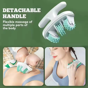 Masajeador Manual Anticelulítico para Todo el Cuerpo, Rodillo <span class=keywords><strong>de</strong></span> Masaje para Abdomen, Cuello, <span class=keywords><strong>Piernas</strong></span>, Pies, Brazos, Yoga, Relajación Muscular - Product Image 2