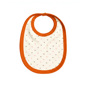 Baberos de algodón para bebés, proveedor a granel, Baberos de alimentación ecológicos lavables suaves para bebés - Product Image 1