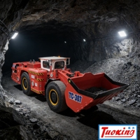 Equipment pour le minerai de cuivre 7ton équipement lourd Scooptram souterrain avec pneus à usage intensif à vendre au Mexique