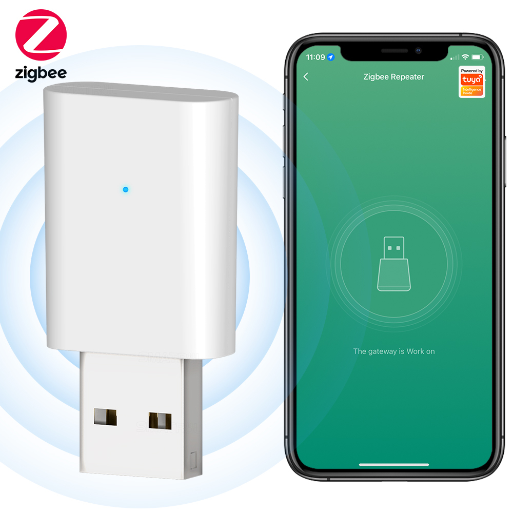 SMATRUL Tuya Zigbee 3,0 усилитель сигнала USB-удлинитель для умной жизни умного дома устройство автоматизации