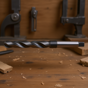 ดอกสว่านเจาะเหล็ก HSS แบบปลายตัดเกลียวพร้อมก้าน Morse Taper Shank สำหรับเจาะโลหะ ไม้ และพลาสติก - Product Image 3
