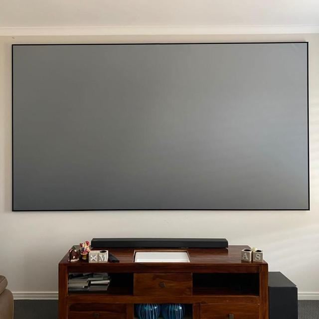120 Inch  Projector Screen for 4k Laser ALR UST PET Crystal   Projector  ultra Short Throw Projector Fixed Frame