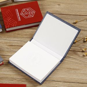 Paper Stickers Hardcover Rectangular Stick <b>Note</b> Set Box Memo Pad Promotion <b>Sticky</b> <b>Notes</b> With Custom Logo - Product Image 5