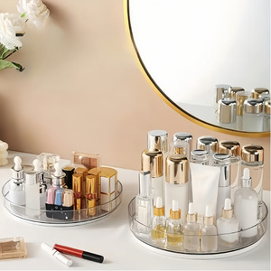 Grenzüberschreitendes Multifunktionales Drehbares Regal Küchenarbeitsplatte Gewürzbox Aufbewahrungsfach Kosmetik-<span class=keywords><strong>Organizer</strong></span> Rutschfester Drehteller - Product Image 2