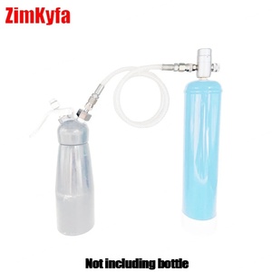 Vannes de régulation de pression pour crème fouettée ZimaKyfa, tuyau de remplissage de gaz NO2 transparent de 80 cm pour accessoires, cartouches N2O 0,95 L, 1500 psi - Product Image 6