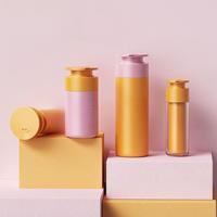 Flacon pompe PETG 100 ml pour shampoing cosmétique, flacon portable sans air 30 ml, vaporisateur de luxe à fine brume pour soins de la peau, avec logo personnalisé