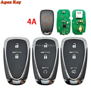 Clé de voiture à distance à 2/3 boutons, déverrouillée par puce 4A, 433 MHz, avec fonction de proximité, pour Chevrolet Orlando JM Trax Tracker - Product Image 1