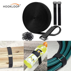 Attache-câble réglable à boucle auto-agrippante très populaire aux États-Unis, sangle de fixation réutilisable en nylon pour câbles - Product Image 4