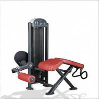 Machine à flexions de jambes assise avec bras réglables pour salle de sport commerciale, équipement d'entraînement de force en acier à charge par poulie