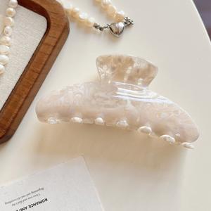 Pinzas de Pelo de Acetato Unisex con Diseño de Diferentes Formas, Mezcla de Colores Frescos, Pinzas de Pelo Elegantes de Estilo Japonés y Coreano para Uso Diario - Product Image 4