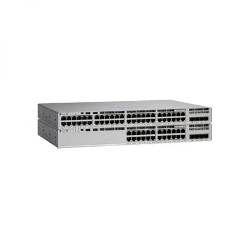 C9200L-24T-4X-E Novo e original de 24 portas Dados 4x10G uplink Switch