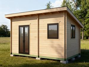 Oferta Especial: Moderna Cabaña <span class=keywords><strong>de</strong></span> <span class=keywords><strong>Madera</strong></span> Europea Económica, Casa Pequeña, Cobertizo <span class=keywords><strong>de</strong></span> Jardín, Oficina, Almacén, Taller, Sala <span class=keywords><strong>de</strong></span> Estar, Vestíbulo - Product Image 6