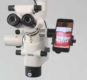 Распродажа, стоматологический операционный микроскоп, Портативный хирургический микроскоп, китайская электрическая микроскопическая камера для сотового телефона класса II