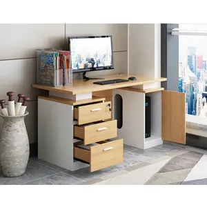 가정 또는 학교를위한 현대 간단한 경영진 사무실 책상 작업 또는 거실 사용을위한 다목적 컴퓨터 가구